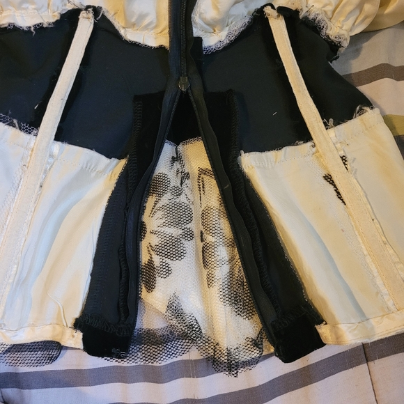 Vintage 1940s Formal Strapless Dress, GUC - Picture 14 of 17